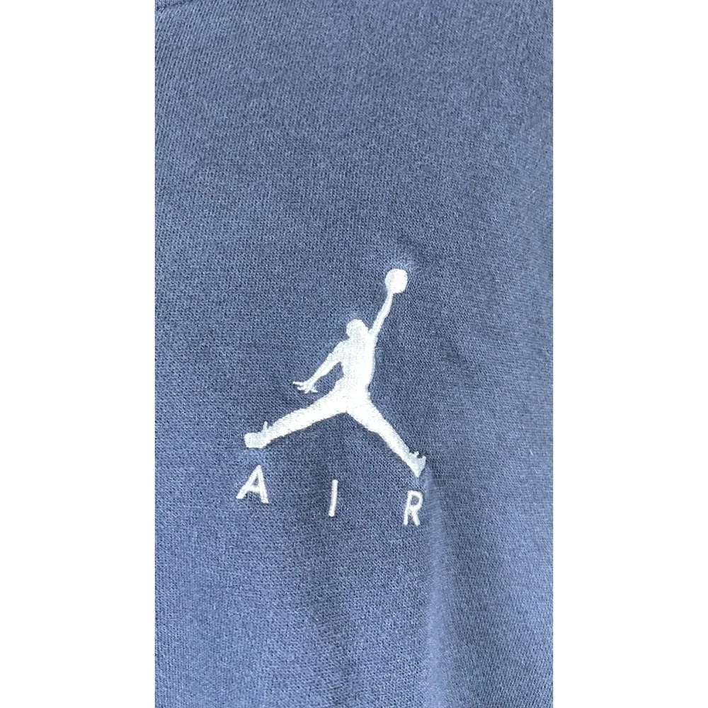 Jordan Hoodie Mens Medium Black Excellent Jumpman Air Fleece Pullover